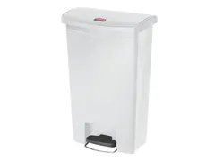 Pedaalemmer Rubbermaid Slim Jim Step On 50 Liter wit