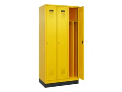 locker voor scheiding van kleding,HxBxD 1950x900x500mm,3vak