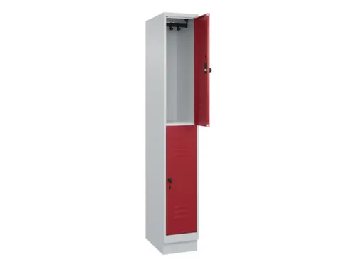 dubbeldekse locker,HxBxD 1950x300x500mm,1x2vak.,vak B 300mm
