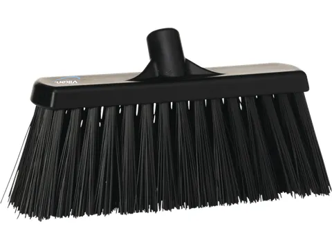 Hygiene 2915-9 Bezem Zwart 30cm harde vezels 330mm