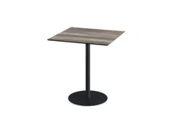 bistrotafel,HxBxD 730x700x700mm,rechthoekig,schotelvoet zwart