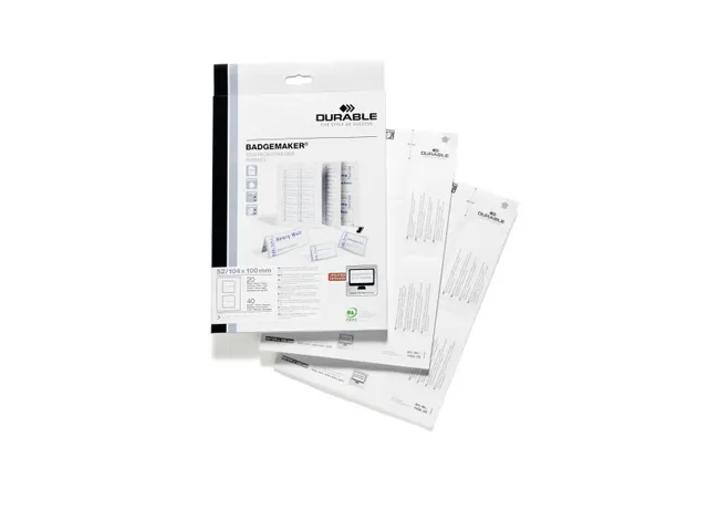 Badgemaker Inserts 52/104 X 100 Mm