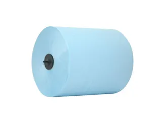 Papieren handdoeken Rol Matic 2-laags blauw 6 x 130 meter - 1