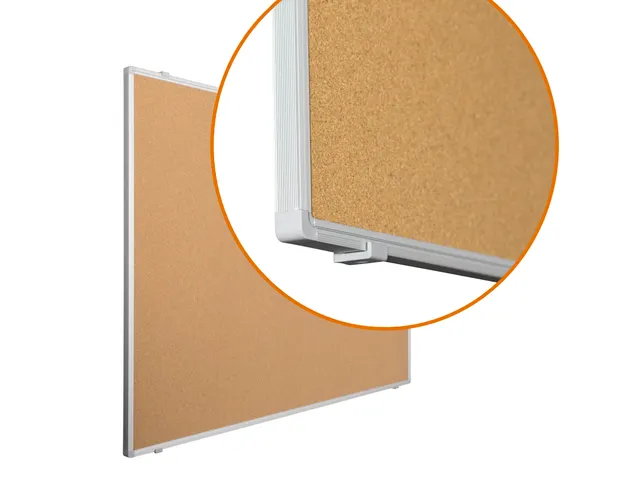 Prikbord CC12 Perskurk 60x90cm Incl Pushpins