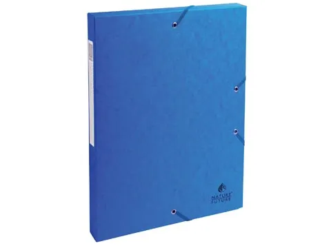 elastobox Exabox blauw A4 rug van 25mm karton