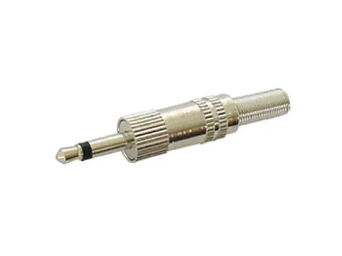 Mannelijke 3.5mm Mono Jack - Vernikkeld