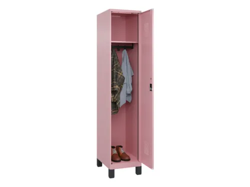 locker,HxBxD 1950x400x500mm,1vak,vak B 400mm,cil.-slot,voeten