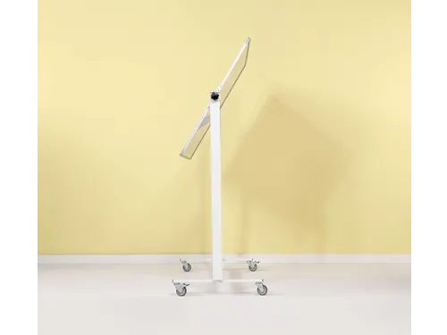 Kantelbord whiteboard 90x120cm dubbelzijdig emaille RC-10 profiel