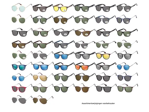 Zonnebril Montana pakket à 100 assorti