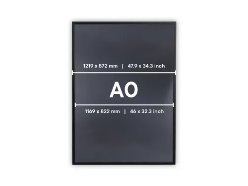 Kliklijst Europel Economy A0 25Mm Zwart