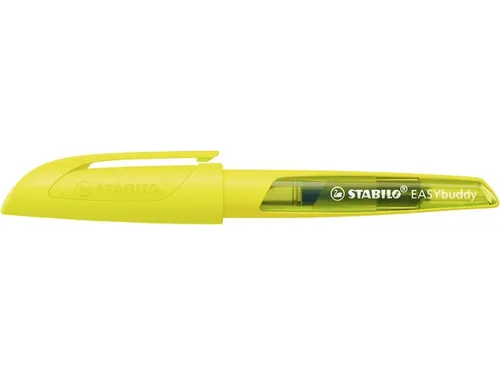 Vulpen STABILO Easybuddy M neon geel blister à 1 stuk