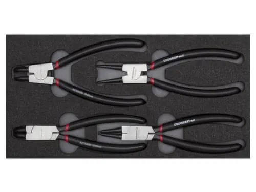 GEDORE RED R22150017 Borgveertangen set 2/6 CT module 4-delig