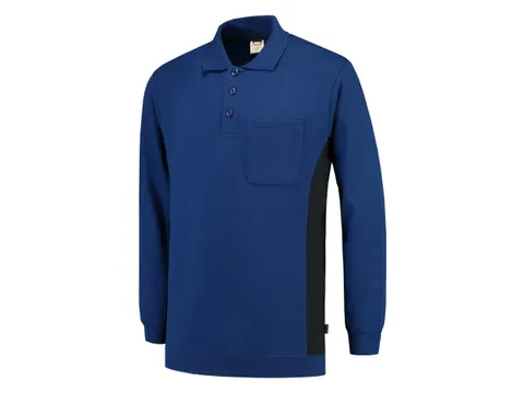Tricorp TS2000 302001 Bicolor polosweater, korenblauw/marineblauw, maa