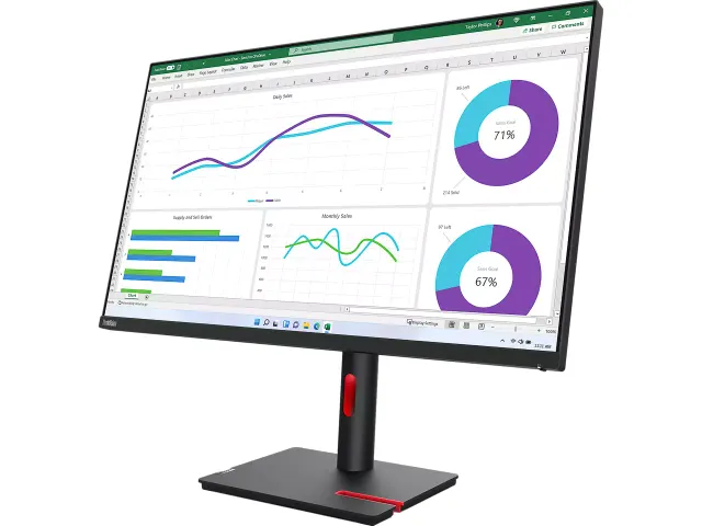 63D3GAT1EU LENOVO ThinkVision T32H-30 Monitor 31.5 inch 2560x1440 LED