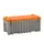 Opbergbox 250L H X B X D 540X 1200X 600Mm Grijs/oranje