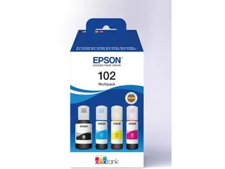 102 EcoTank 4-kleuren multipack (337 ml) 6000-7500 Pagina's - 2