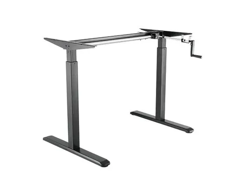 Dextro Solo onderstel Slinger Zit-Sta 120-180 breed, kleur Alu