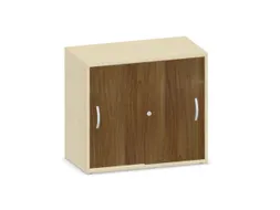 Schuifdeurkast 720x800x430mm Decor Romp Esdoorn Decor Front Noten