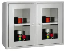 Armoire Murale Hxlxp 600X400X300Mm Fond Lisse Ral7035