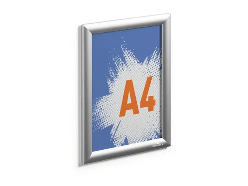 Kliklijst aluminium Outdoor A4 metaal zilver