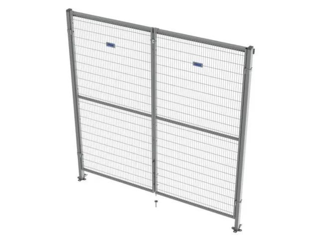 Dubbele Draaideur Voor Veiligheidshek B 2000Mm Deurhoogte 2200 Mm