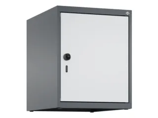 opzetkast,v. locker,1vak.,vak B 400mm,HxBxD 500x400x500mm,draaigrendel - 2