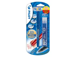 Rollerpen Pilot Frixion Ball 0.7mm BL-FR7 met 3 vullingen Blauw