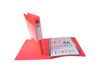 Ringmap PP IDERAMA A4+ 4R 30mm roze - 3