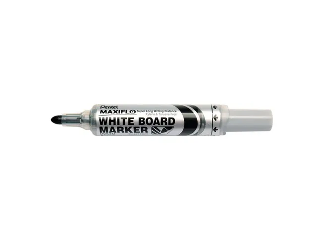 Viltstift Pentel MWL5M Maxiflo whiteboard rond 3mm violet