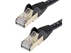 CAT6a Ethernetkabel 10 Meter Snagless Zwart