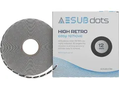 AESUBDOTS 12mm B/W EASY REMOVE (1500) referentiepunten