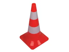 Afbakeningskegel 50cm Rood Wit