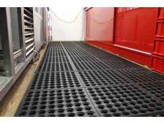 Werkplek-Vloerbedekking,Modulesysteem,Zwart - 2