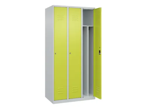 locker voor scheiding van kleding,HxBxD 1850x900x500mm,3vak