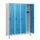 schoollocker,HxBxD 1630x1200x500mm,4vak,vak B 300mm,draaigrendel