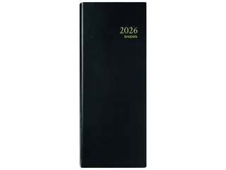 Agenda 2027 Brepols Saturnus Lima 1dag/2pagina's zwart - 1