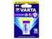 Batterij Varta Ultra lithium 9Volt