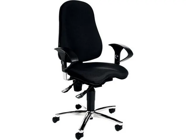 Chaise bureau Ortho noir