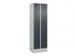 locker voor scheiding van kleding,HxBxD 1950x600x500mm,2vak