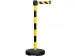 potelet à sangle a. 1sangle(s) Lxl 3m x50mm montant HxØ 950x50mm