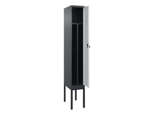 locker voor scheiding van kleding,HxBxD 2120x300x500mm,1vak