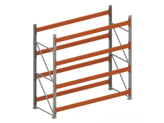 Breedvakstelling Basisveld 2700x2700x1100mm 4 Open Etages 2400kg - 1