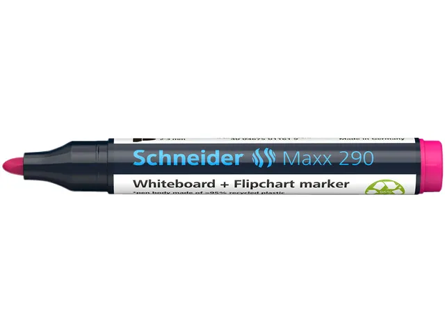 Marqueur tableau blanc Schneider Maxx 290 ogive 2-3mm assorti 5+1 grat