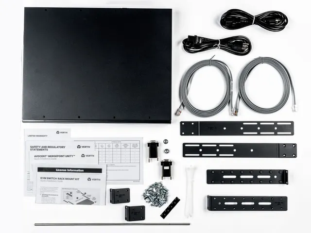 MergePoint Unity 32 poorten, 2 digitale KVM-paden, dubbele AC-voeding