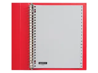 Tabbladen Quantore A4 23-Gaats 20-Delig A-Z Grijs Pp - 1