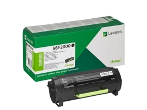Tonercartridge Lexmark 56F2000 zwart