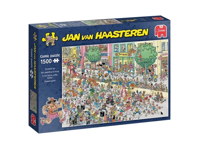 Jan van Haasteren Puzzel Een naaldhak te hoog 1500 stukjes