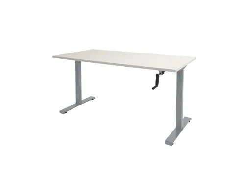 Dextro Solo onderstel Slinger Zit-Sta 120-180 breed, kleur Alu