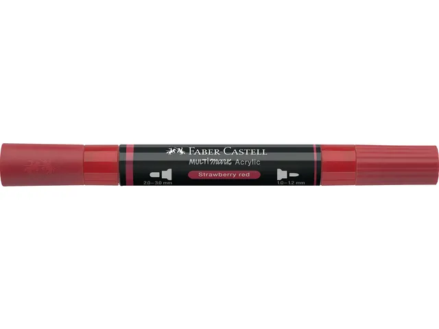 Acrylmarker Faber-Castell Multimark 219 strawberry red
