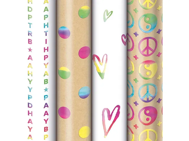 Geschenkpapier Rainbow 70 cm x 1,5 m